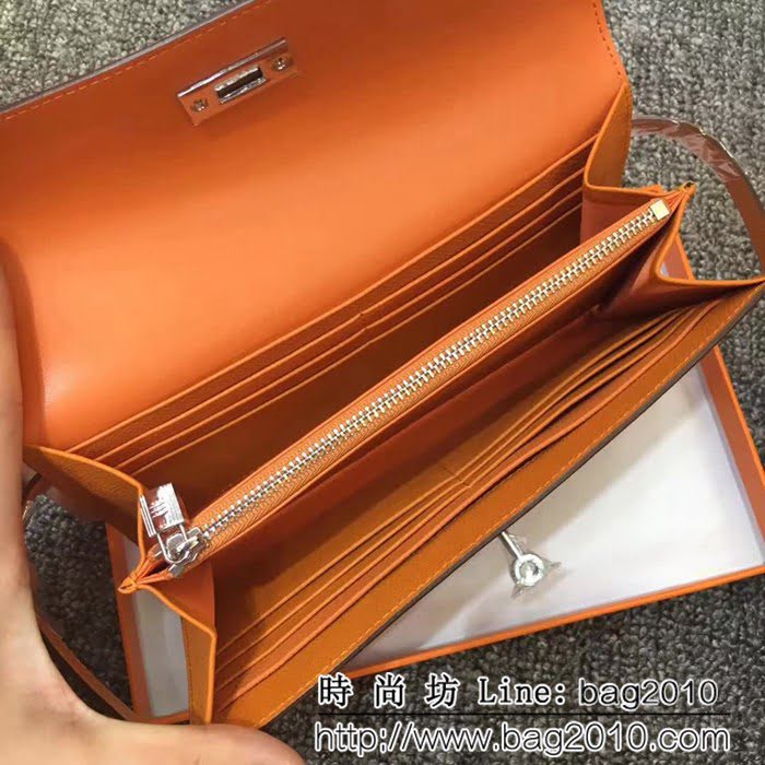 愛馬仕 Hermès掌紋 kelly錢包 0AM1212